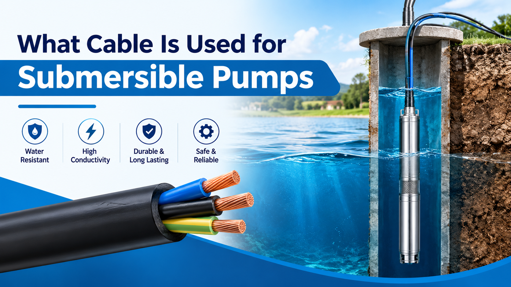 What Cable Is Used for Submersible Pumps